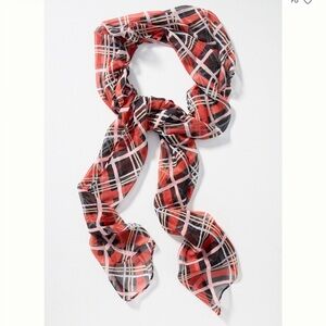 RIXO Julien Plaid Printed Scarf